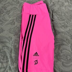 Adidas Women's Bright Pink Athletic Shorts